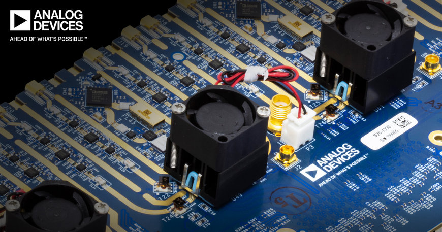 Analog Devices annuncia un digitalizzatore mixed-signal front-end a 16 canali per l'integrazione dei reference design